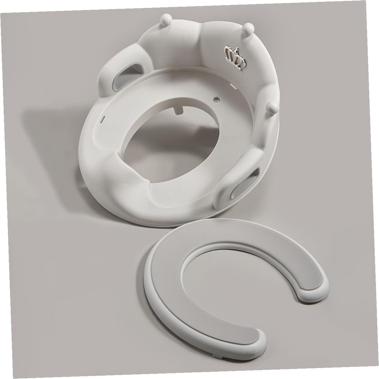 KOMBIUDA Asiento de Orinal para Niños Pequeños Cómodo y Antideslizante de Pp, Reductor para Inodoro para Uso Doméstico, Adecuado para Entrenamiento al Baño de Niñas y Niños