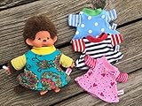  Puppenkleidung handmade für MONCHICHI Gr. 15-16cm Bebichichi Bekleidung Kleid Kleidung NEU