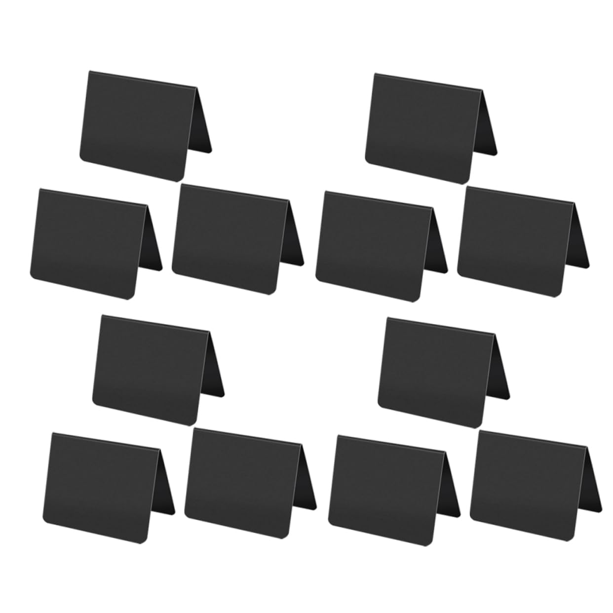 jojofuny 3 Set Della Lavagna Piccolo Messaggio Segni Della Bacheca Etichette Lavagna Piccole Lavagne Di Gesso Lavagna Con Cartello in Gesso Asse Pvc Nero 15 Pezzi * 3