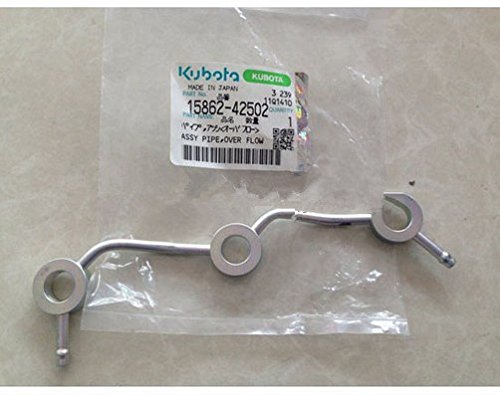 Tuyau de débordement assy Kubota D782 pièce de rechange 15862-42502 pour moteur