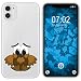 Produktbild PhoneNatic Case kompatibel mit Apple iPhone 11 Silikon-Hülle Cutiemals M9