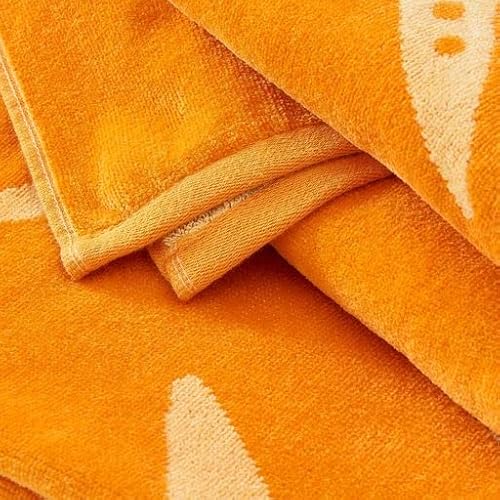 Great Bay Home Large Beach Towel Set Of 2 - Starfish And Striped Beach Towels For Adults And Kids And Pool Towels With 100% Cotton - Lightweight Quick Dry Beach Towel Pack, 2 Pack - 30Inch X 60Inch #TOP5