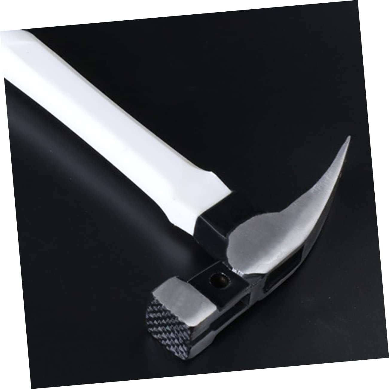 IWOWHERO Multifunctional Nail Hammer Nailing Hammer Carpenter Claw Hammer Woodworking Nail Hammer Nailing Claw Hammer Universal Fixing Hammer Home Repairing Hammer White Carbon Steel