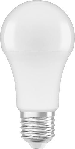 Osram Bulb Shape Base Classic A LED Lamp, Plastic, Cool White, E27, 14 W, Set of 3 - 3