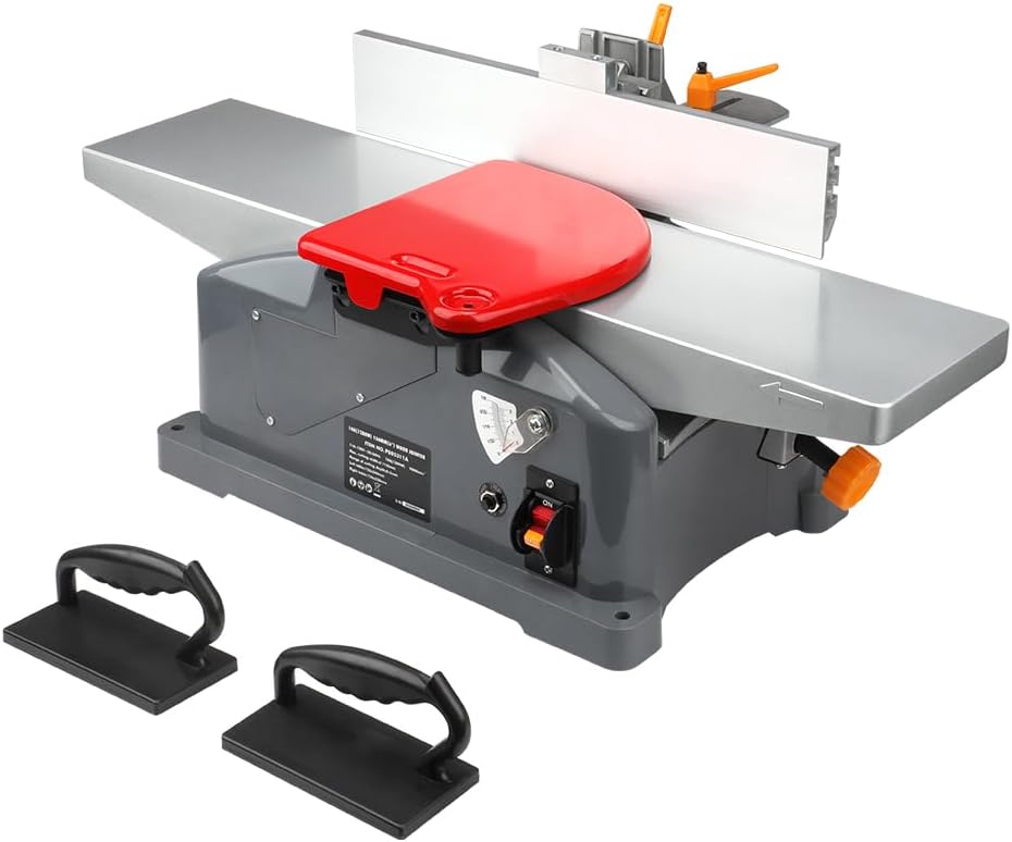 6-Inch Benchtop Jointer - 10.6-Amp Wood Jointer Machine