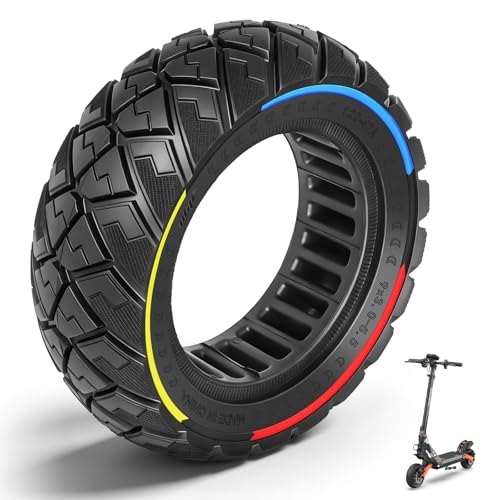 VOLOHAS Neumáticos completos para Kukirin G2 Pro, Zero 10X, Dualtron Eagle Pro, 9 x 3,0 – 5,5, neumáticos de repuesto macizos de goma sólida, antideslizantes, sin pinchazos, color 1 unidad
