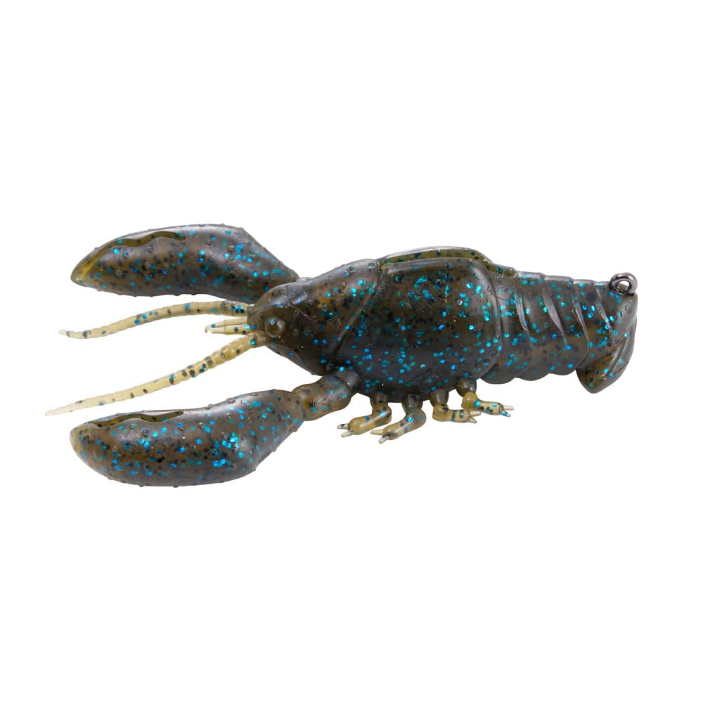 Megabass Leurre Souple Sleeper Craw 3 5/8-7.7cm - 17g - Greenpumpkin Blue - Sleep Cr 3 5/8 Gre B