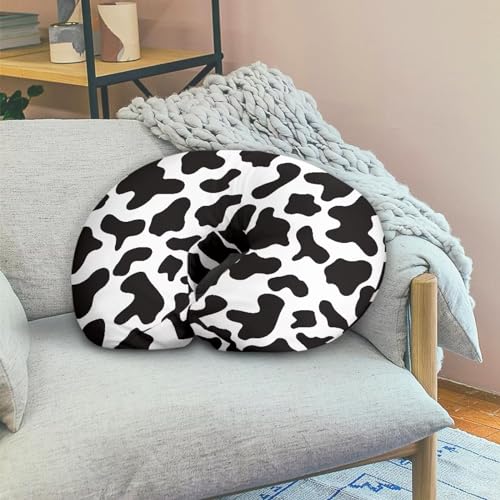 Image of Cow Print Baby Nursing Pillow Cover Breathable Durable Neutral Breastfeeding Pillow Cover Soft Nursing Pillow Case for Toddler Infant