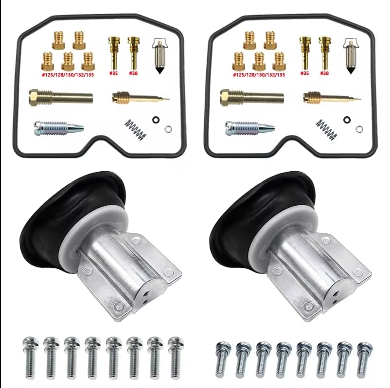 Kit di riparazione carburatore moto Kawasaki500 GPZ500 GPZ500S 1987-2003 GPZ 500 GPZ 500S EX500 A D kit di ricostruzione carburatore (kit di riparazione, stantuffo)