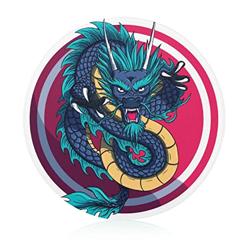 Planche à découper compacte Dragon de 20 cm haute densité - 2