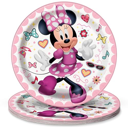 Round Dessert Paper Plates - 7