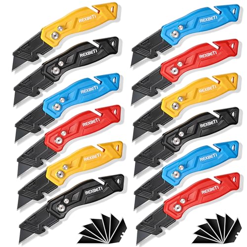REXBETI 4-Pack Quick-Change Knife