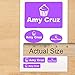 Camp or School Pack Custom Labels Self Adhesive PVC Stickers Waterproof (90 Labels) for Camp or School, Dishwasher Safe - Great for Clothes - Machine Washable Choose Custom Color, Text and Icons