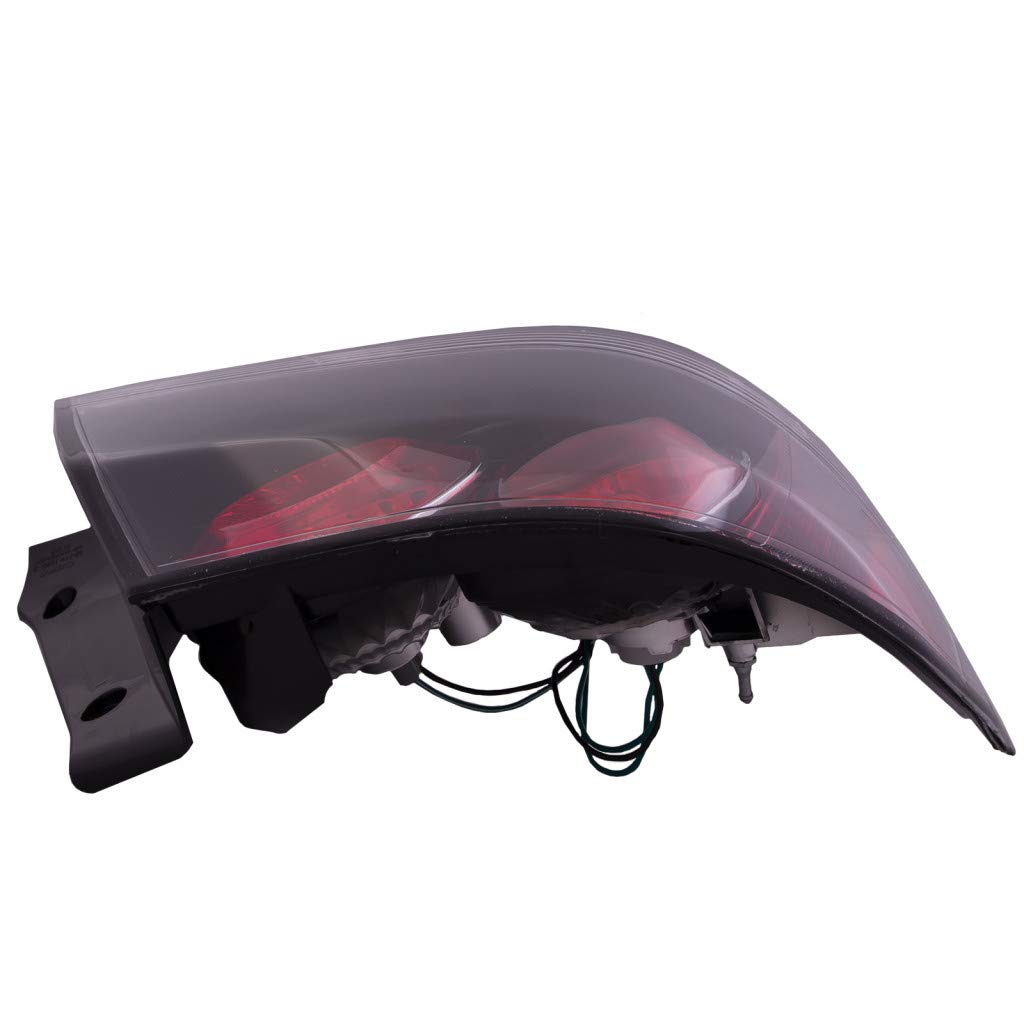 KarParts360 For Mitsubishi Lancer Sedan 2004-2007 Tail Light Assembly Altezza Black Driver and Passenger Side | MI2811137 product thumbnail 4