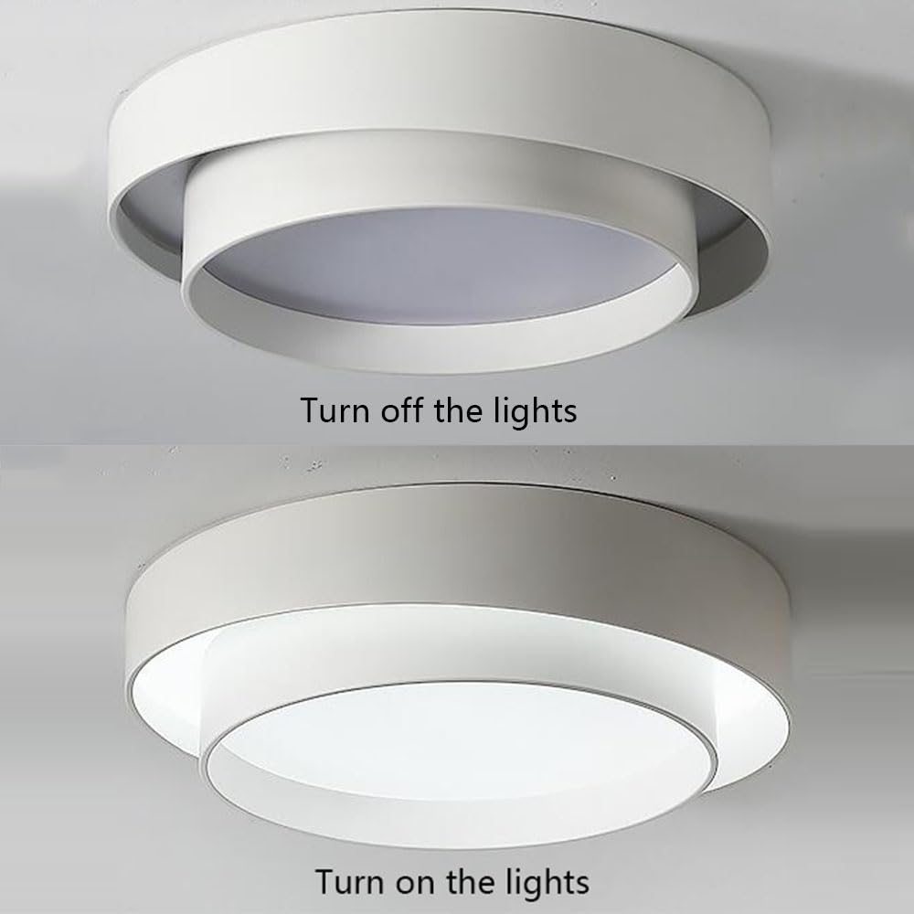 Plafoniera Rotonda Non Dimmerabile Lampada Da Soffitto A LED Dal Design