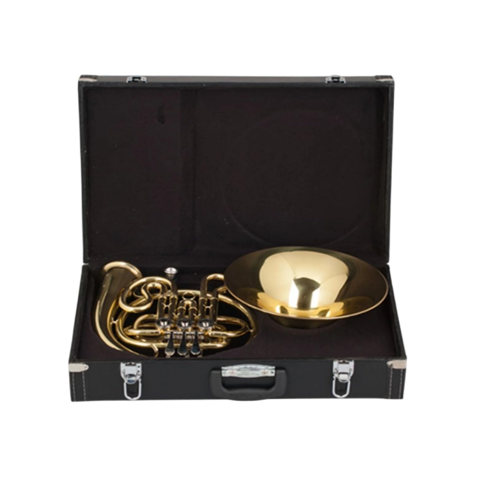 Waldhorn Anfängerinstrument Musikinstrument B Dur Vier Tasten Waldhorn Geteilt Einreihig Geeignet Für Anfänger Für Spielen