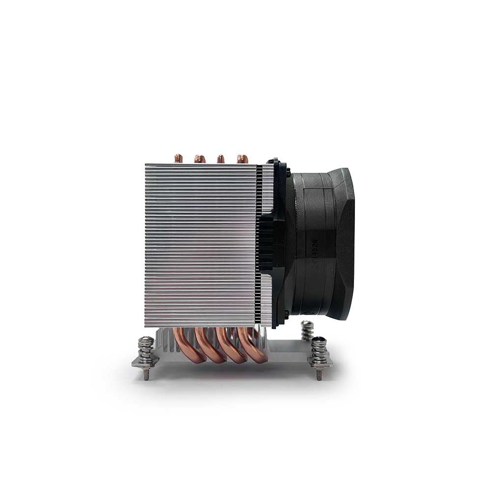 Dynatron Dissipatore di calore in alluminio A56 con tubi di calore e ventola laterale per presa AM4/AM5