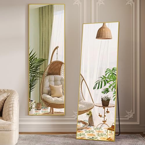 Espejos Decorativos de Pared Grandes Dorados Marca LVSOMT