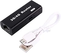 Vista 6 de Router inalámbrico, router de red mini portátil 3G/4G WirelessN USB WiFi Hotspot router AP 150Mbps WLAN LAN RJ45