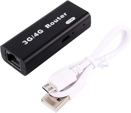 Miniatura 6 de Router inalámbrico, router de red mini portátil 3G4G WirelessN USB WiFi Hotspot router AP 150Mbps WLAN LAN RJ45