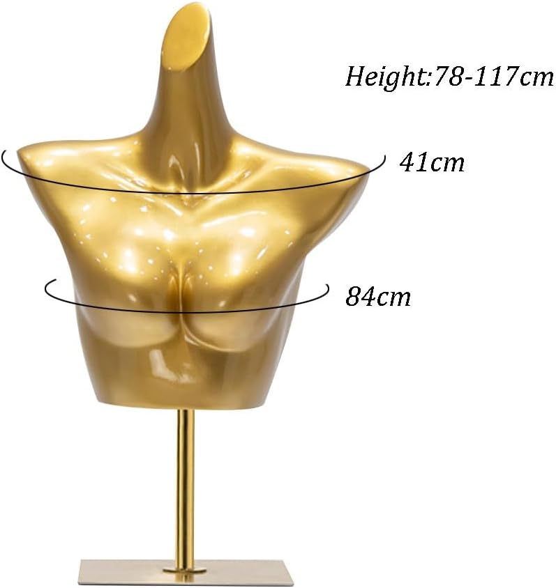 Mannequin Display Stand Clothing Display Props Female Underwear Model Woman's Body Mannequin, Fashion Form Mannequin to Display （C