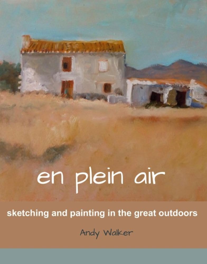 En Plein Air Sketching and painting livre de paysage nature aquarelle