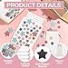 Magnetic Stars Reward Jar for Kids 68Pcs Boho Stars 1 Storage Bag Reward Jars Positive Behavior Chart Behavior Management Classroom Tools for Students Teachers Back to School Supplies