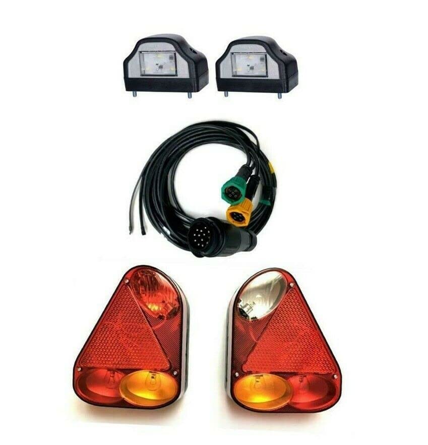 Kit feux arrière LED remorque 13 broches pour éliminer les erreurs de câblage