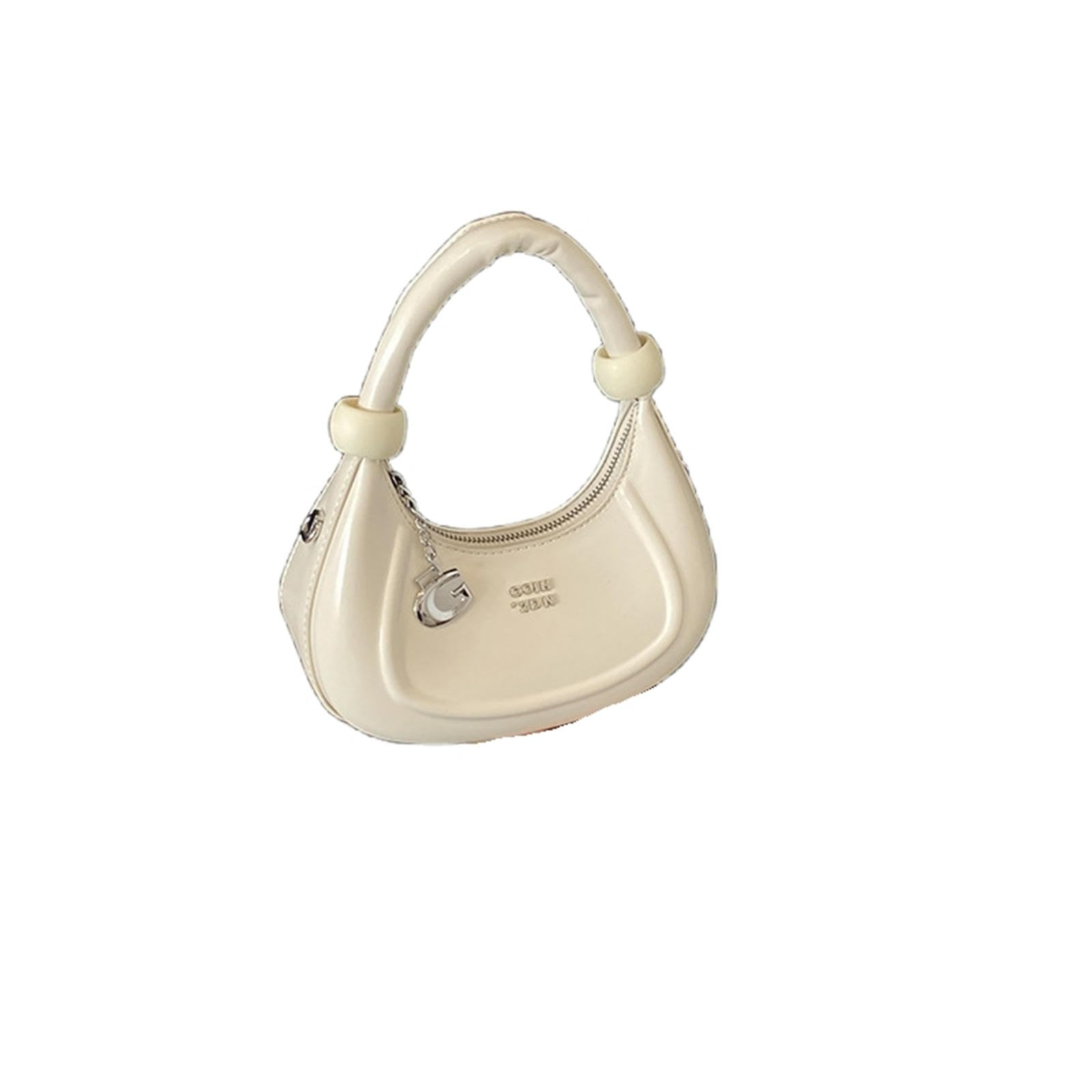 Borsa A Mano Tracolla Versatile retrò-Bianco