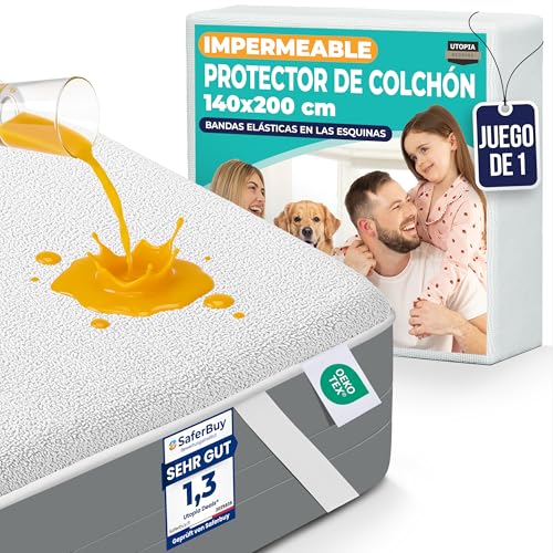 Utopia Bedding Protector Colchón 140 x