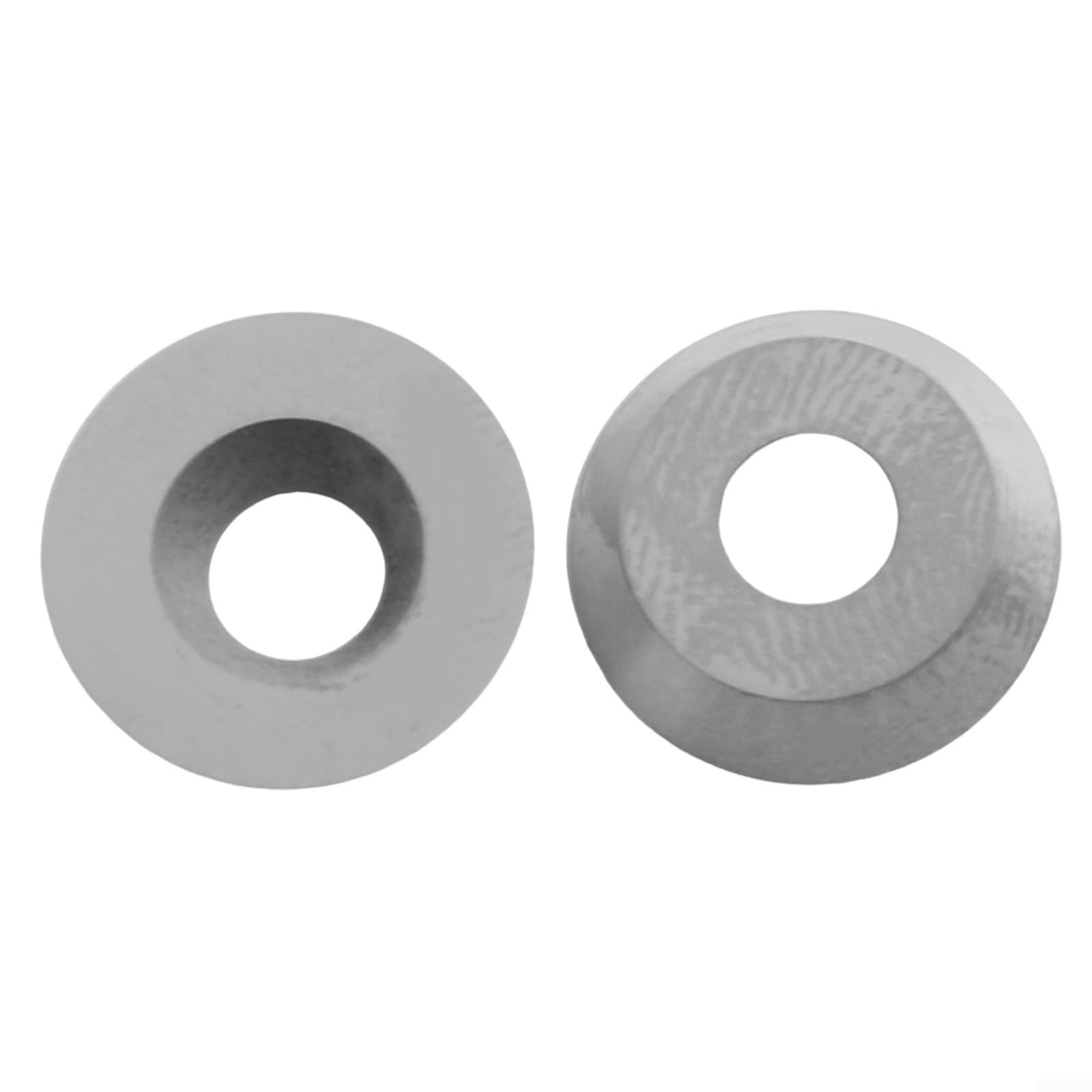 Wendeschneidplatten aus massivem Hartmetall, rund, 12 mm, für Drehmaschinen mit 30-Grad-Schnittwinkel, 10 Stück