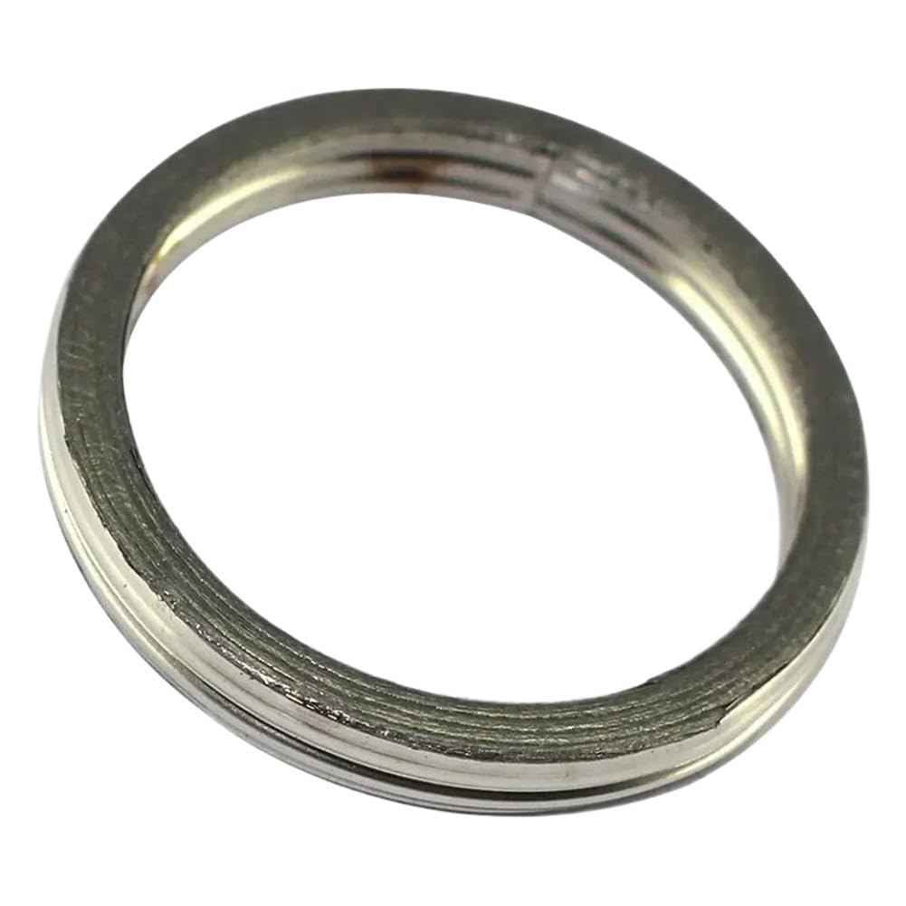 Motorcycle Header Gasket 42MM Compatible with YFM660F YFM66F 2002-2008 YFM700 YFM7F 2007-2013 YFM600(1pcs)