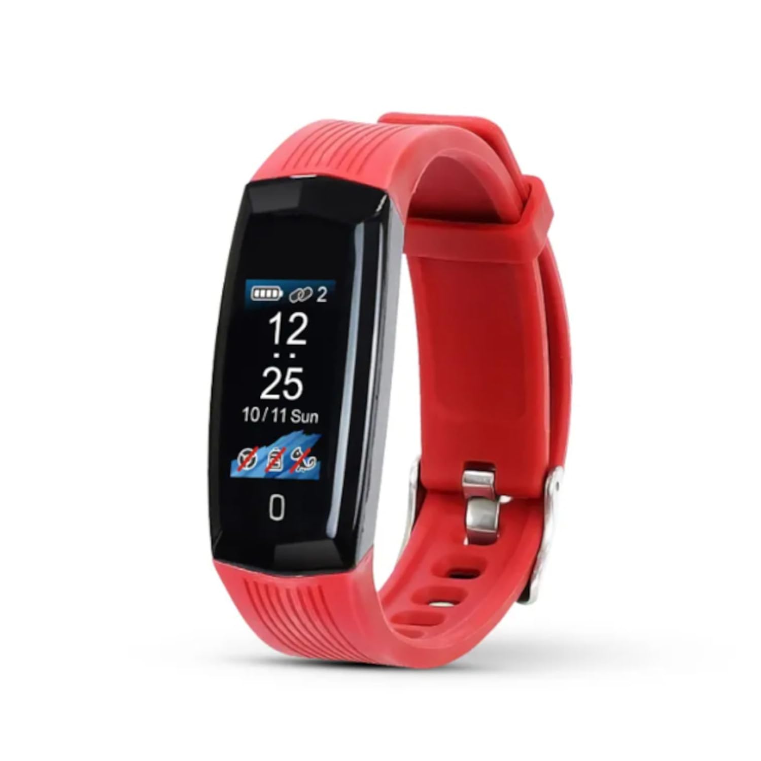Mcbazel Brook Auto Catch Watchic Plus pour Poke Mon Go, Prise en Charge de la Connexion à Deux appareils/Attrape Automatique/Étanche/Rétroaction de Vibration/Capteur Automatique élégant - Rouge