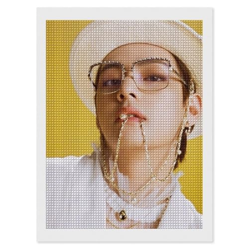 Bts�h�e���N�c �_�C�������h�A�[�g �l�p���r�[�Y ���S�Ҍ����_�C�������h�A�[�g �C�A�����h�r�[�Y�G�� DIY ���� �|�L�b�g �_�C�������h�h�� �S�ʓ\��t���^�C�v �l�C �v���[���g ���� 12"x16"