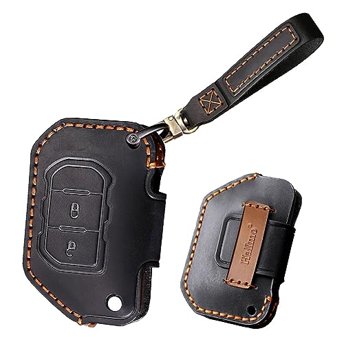 Porte-clés Jeep Gladiator JT boîtier cuir anti-choc et rayure