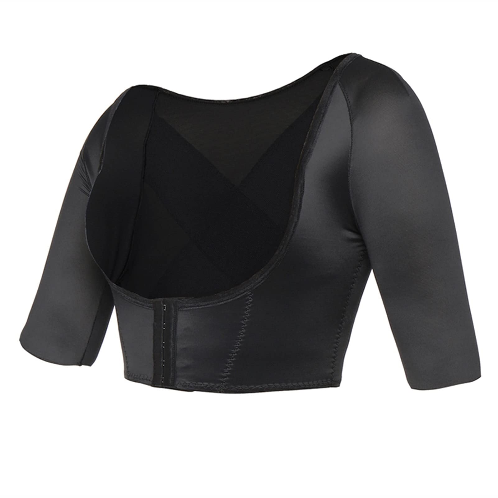 Arm Shaper Post Chirurgische schlanker Kompressionshülsen Kompressionshülsen Oberer Buckelhaltungs-Haltungs-Korrektor-Oberteile Frauen Schulter Shapewear Back Support