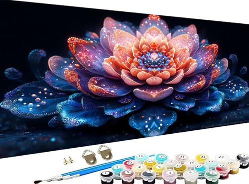 G i lp DIY yCgoCio[  h G fW^GZbg uVƃANGt hG l̃NtgANeBreB Paint by Numbers z[ NX}X  av[g 20x40 cm