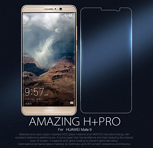 Nillkin Amazing H Pro Protector de pantalla 9H 25D cristal templado de 02mm para Huawei Mate 9