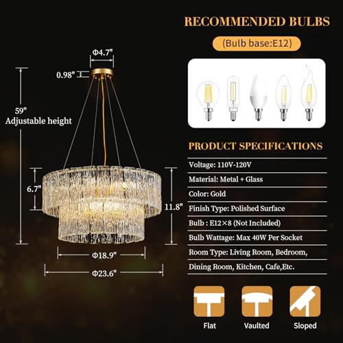 Luxury Crystal Chandelier Modern Design