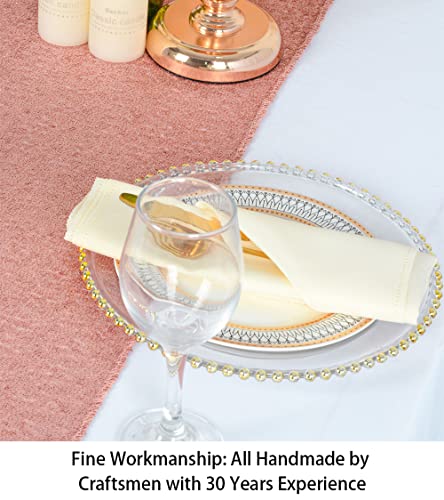 12''X72'' Blush Sequin Table Runner Sparkly Metallic Sequin Runner For Wedding Party Dinner Reception Blush Pink Baby Shower Table Runner Sequin Fabric Wedding Table Runner Birthday Party #TOP3
