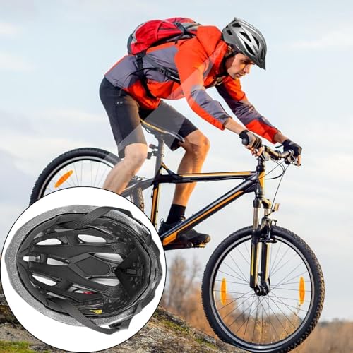Casco de bicicleta anticaídas con sombrero de protección transpirable unisex 3