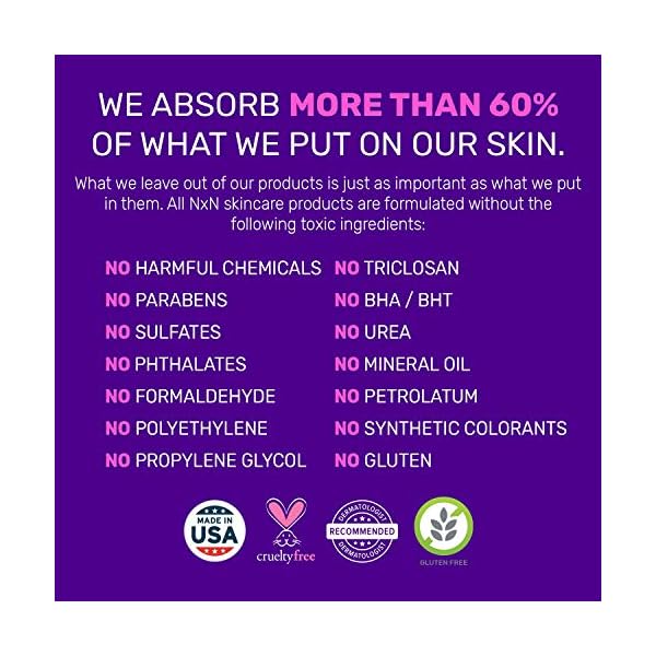 NxN Oil Control System - Set with Kaolin Clay Face Mask, Mattifying Primer, Cleansing Face Wash, & Daily Moisturizer - Oily Skin Sebum Control Kit for Men & Women