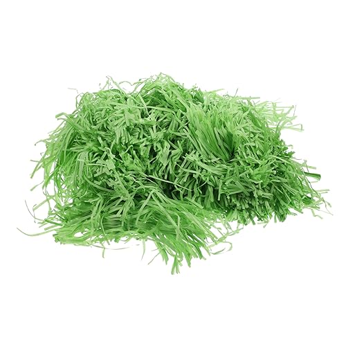 SEWOART Papierschnitzel 500 G Packung Zum Verpacken Von Partygeschenkboxen Korbfüller Festliche Dekoration Grasgrün