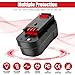 2Packs [Upgraded to 3600mAh] HPB18 Replacement for Black and Decker 18V Battery Ni-Mh Compatible with 18 Volt Black Decker Battery HPB18 244760-00 A1718 FS18FL FSB18 Firestorm Cordless Power Tools