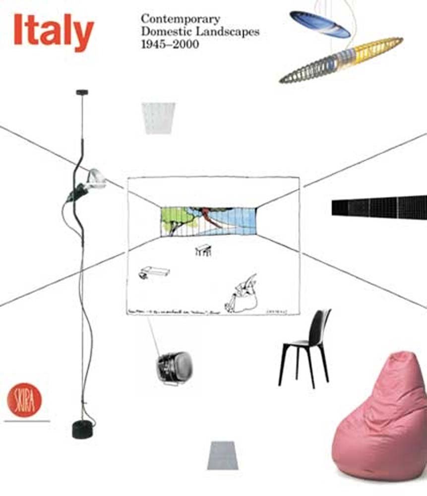 Italy Domestic Landscapes 1945-2000 livre architecture design italien de collection