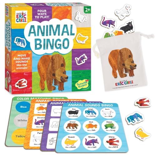 World of Eric Carle: Animal Bingo Juego de Madera para Niños miniatura 2