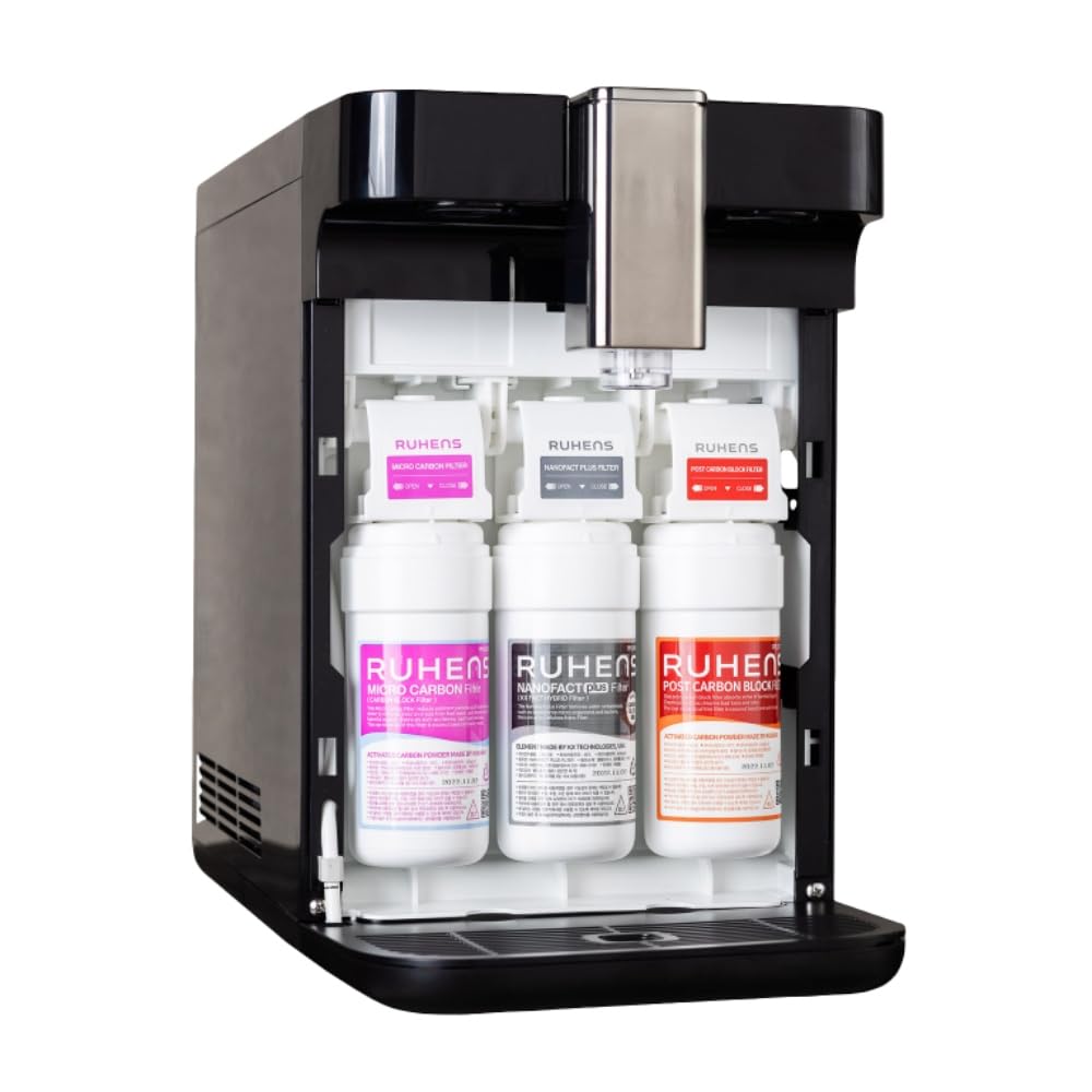 Ruhens Water Purifier ASD 3700 New Ultra Slim Water Purifier | Self Sterilization By UV LED | One Touch Dispense |