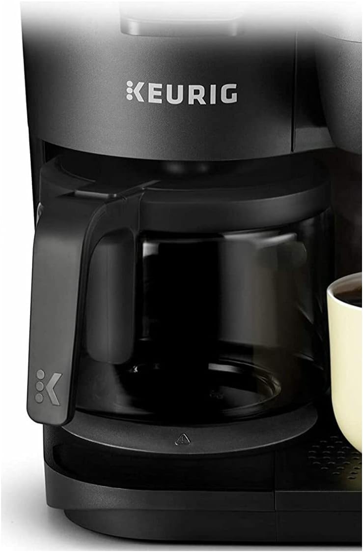 Keurig K-Duo Single Serve and Carafe Coffee Maker with Coffee Pod Organizer and 12 Medium Roast Coffee K-Cup