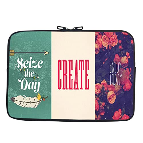 Image of TheSkinMantra Chain Laptop Sleeve Bag Compatible with Laptop /Macbooks /Chrombook /Notebook /Zbook (13.3 Inch (Chain), Create)