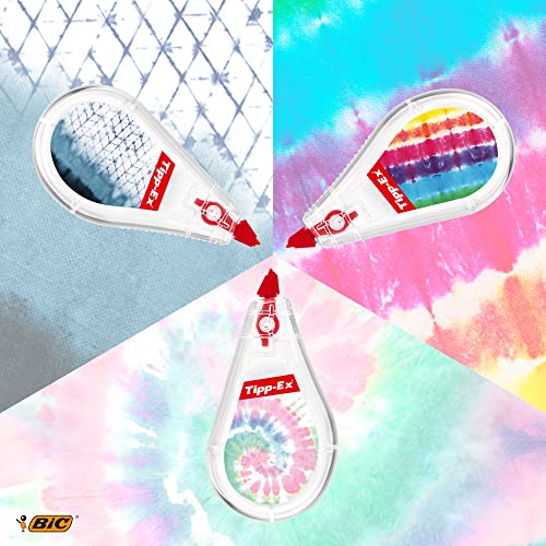 Miniatura 4 de Bic Tie Dye Desk Set Con Bic 4 Colores Decors Tie Dye Bolígrafos Y Cinta Correctora Mini Pocket Mouse Decors - Diseños Surtidos, Paquete De 3 2